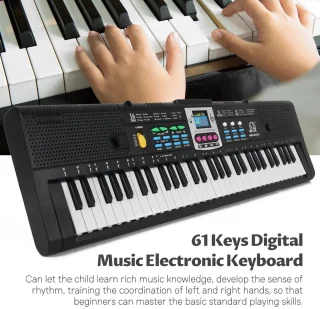 ACEP 61-toets keyboard - Zwart