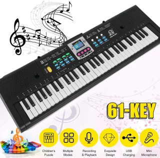 ACEP 61-toets keyboard - Zwart