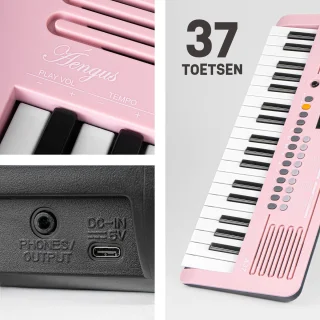 Áengus 37-toets kinderkeyboard