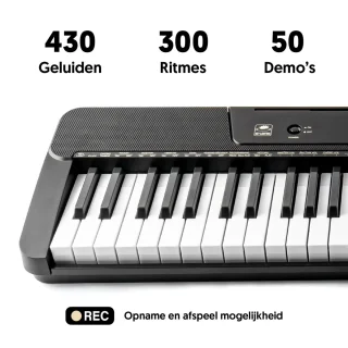 Áengus A902 Keyboard Piano 61 toetsen USB MIDI inclusief sustain pedaal