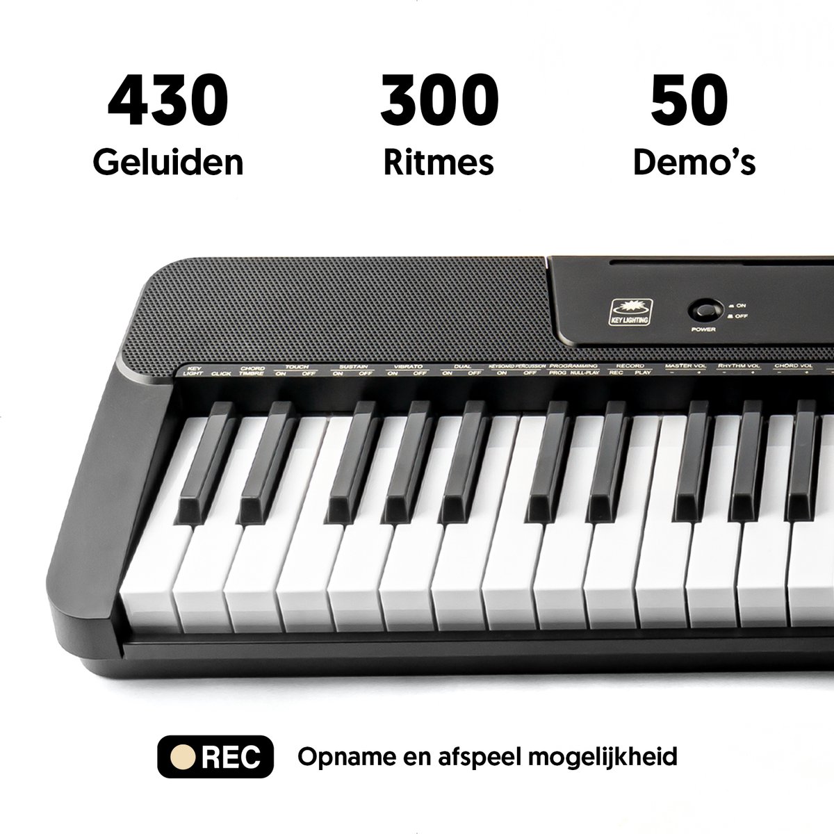 Áengus A902 Keyboard Set 61 toetsen USB MIDI