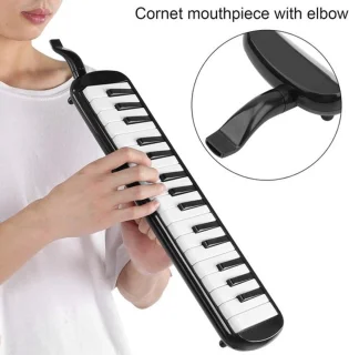 Wat vinden we goed aan de Air Piano Melodica 32-toetsen Zwart