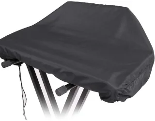 Aladdien piano keyboard stofhoes zwart