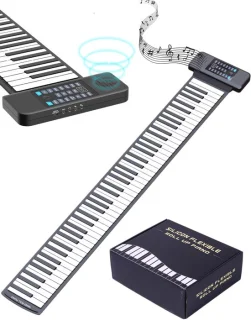 Allecto - Oprolbaar Elektrisch Toetsenbord