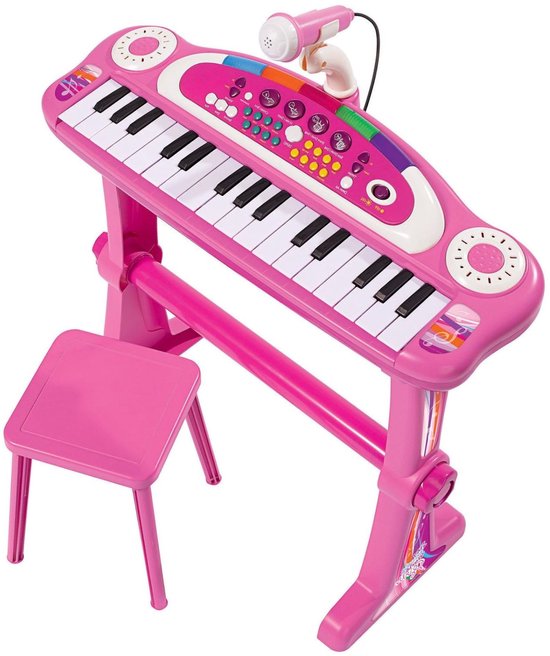 ApexArte Kinder Piano Baby Keyboard Roze review