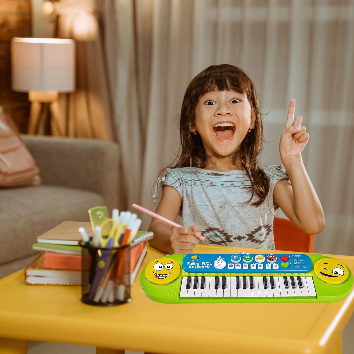ApexArte® Kinder Piano Keyboard Multi kleur