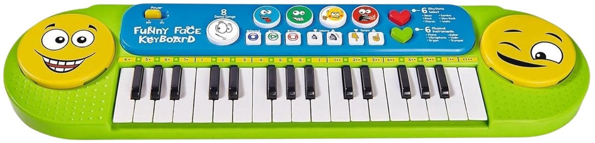 ApexArte® Kinder Piano Keyboard Multi kleur