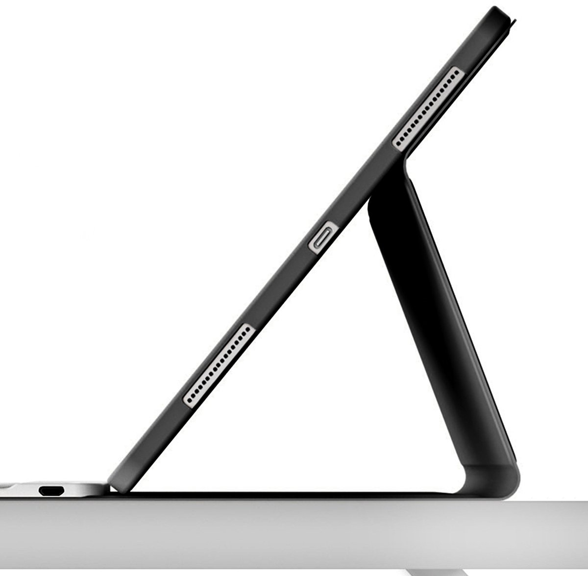 Wat vinden we goed aan de Beschermhoes met Bluetooth-toetsenbord voor iPad