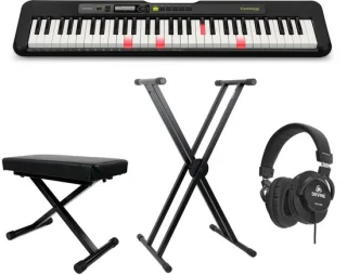 Casio Casiotone LK-S250 keyboard starterset