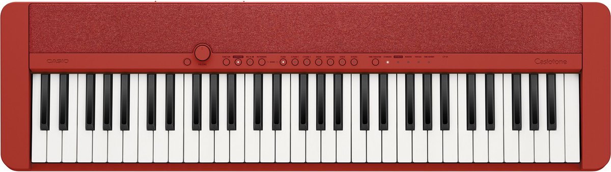 De Casio CT-S1 RD keyboard in één oogopslag
