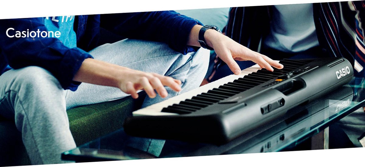 Wat vinden we goed aan de Casio CT-S200 BK Beginnerskeyboard 61 toetsen Zwart