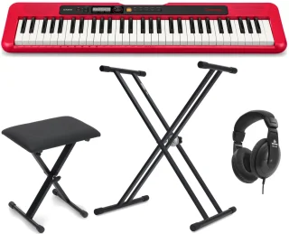 De Casio CT-S200 Casiotone keyboard Red in één oogopslag