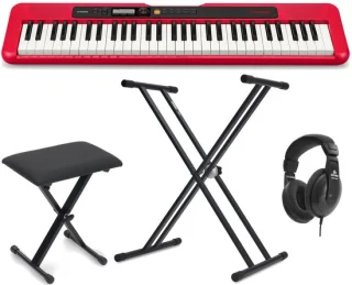 Casio CT-S200 Casiotone Red — compact, kleurrijk en verrassend veelzijdig