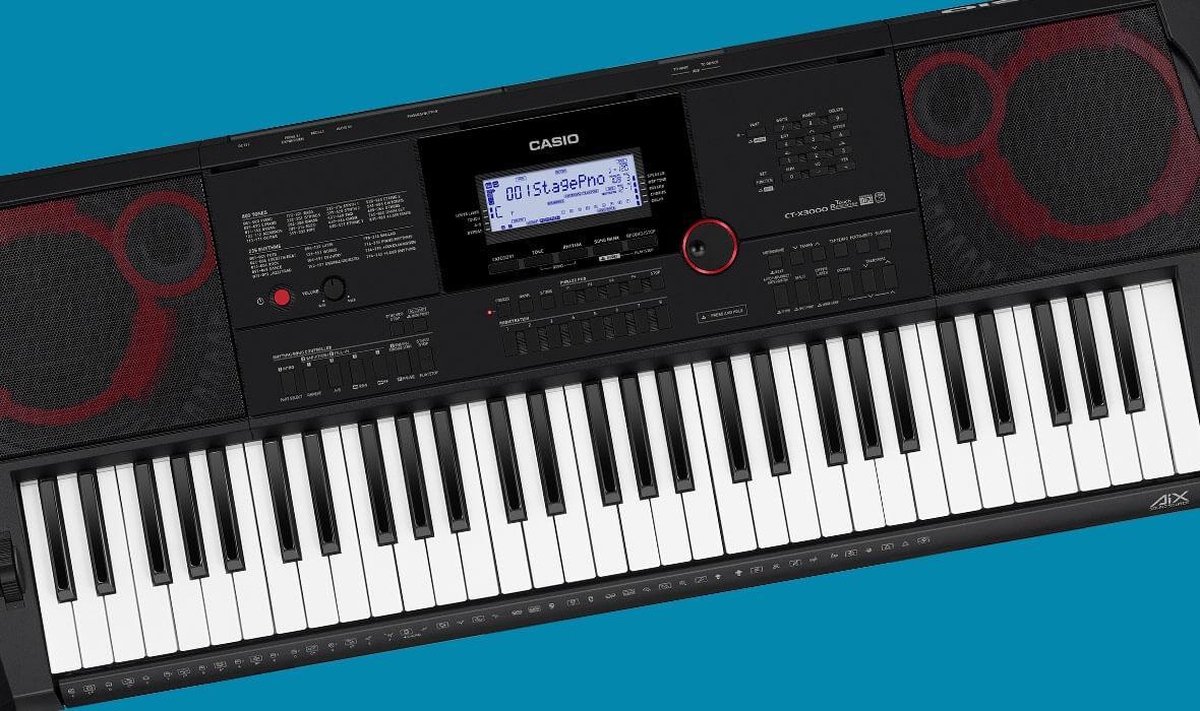 Wat vinden we goed aan de Casio CT-X3000 - 61 toetsen - Zwart