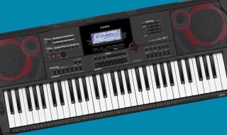 Casio CT-X5000 61-toetsen USB MIDI Keyboard Zwart Wit