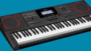 Casio CT-X5000 61-toetsen USB MIDI Keyboard Zwart Wit