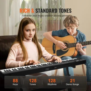Wat vinden we goed aan de Cellista Opvouwbaar 88-toetsen Keyboard - Digitale Piano
