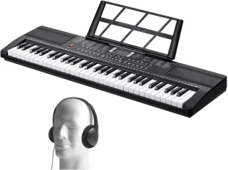CYRO Keyboard Piano 61 Toetsen Digitale Piano Zwart