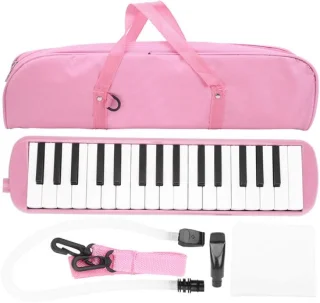 Dailygoods - Dailygoody - Melodica Air Piano Keyboard - roze - 32-toetsen
