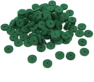 Dailygoods pianoviltkussen set van 180 stuks
