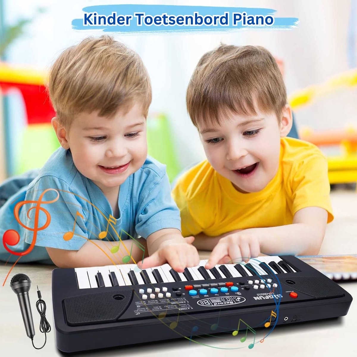 DailySupplies Kinder Piano Zwart