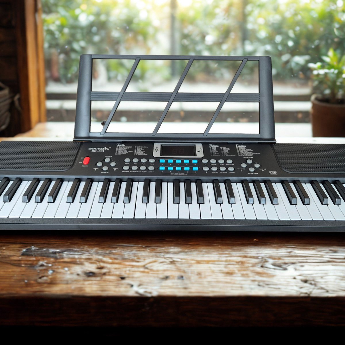 Wat vinden we goed aan de Deluxe Kindvriendelijk Keyboard 61 Toetsen met Microfoon