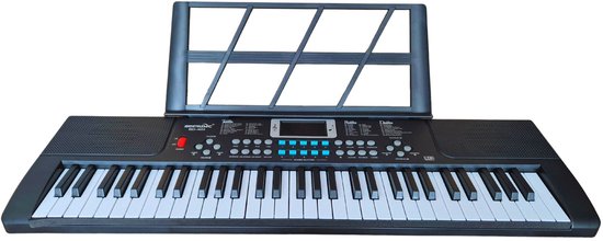 Speels leren met licht: het Deluxe 61-toetsen keyboard