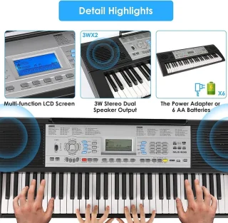 DHN 61-toets Keyboard Piano