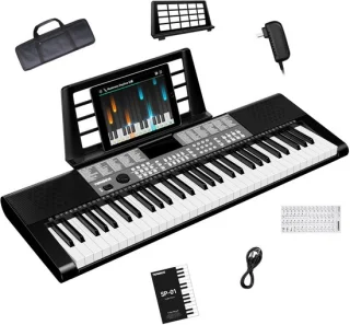 Digitaal keyboard met 61 toetsen