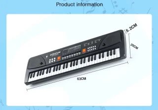 Digitale piano 61 toetsen met microfoon