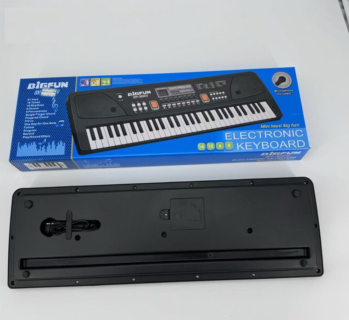 Wat vinden we goed aan de Digitale piano 61 toetsen met microfoon