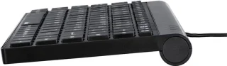Doki Mini toetsenbord met kantelbare usb plug, zwart, 88 toetsen