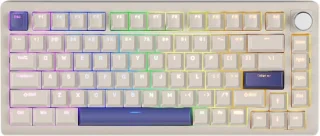 DrunkDeer A75 magnetische schakelaar tkl rgb bedraad usb compact 82 toetsen grijs