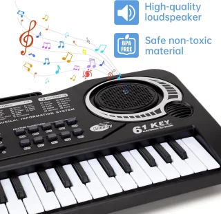 Elektrische Piano 61 Toetsen Digitale Kinderpiano