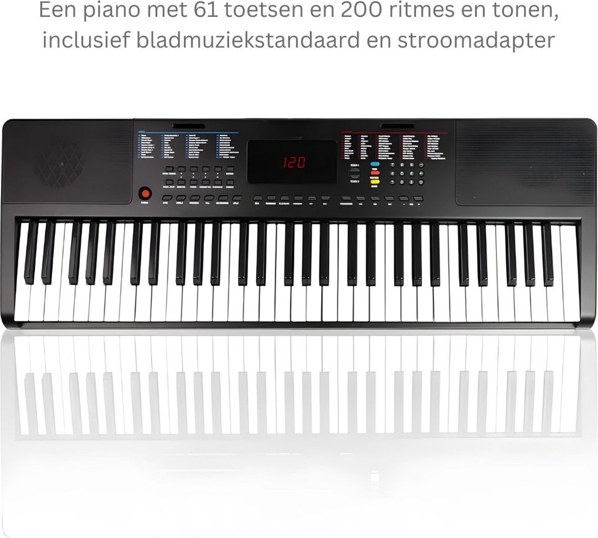 Elektrische Piano 61 Toetsen LCD Professioneel