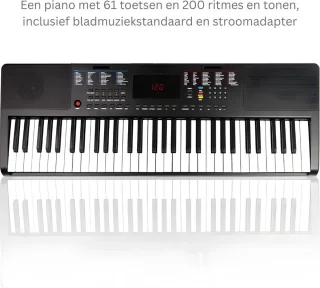 Elektrische Piano 61 Toetsen LCD Professioneel