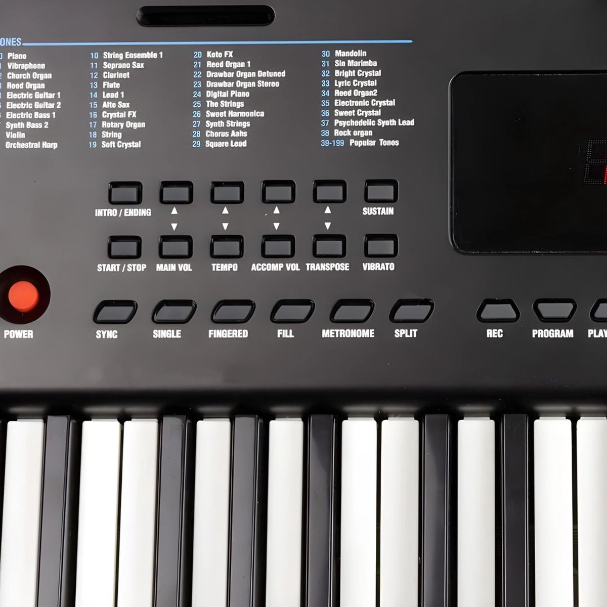 Elektrische Piano 61 Toetsen LCD Professioneel