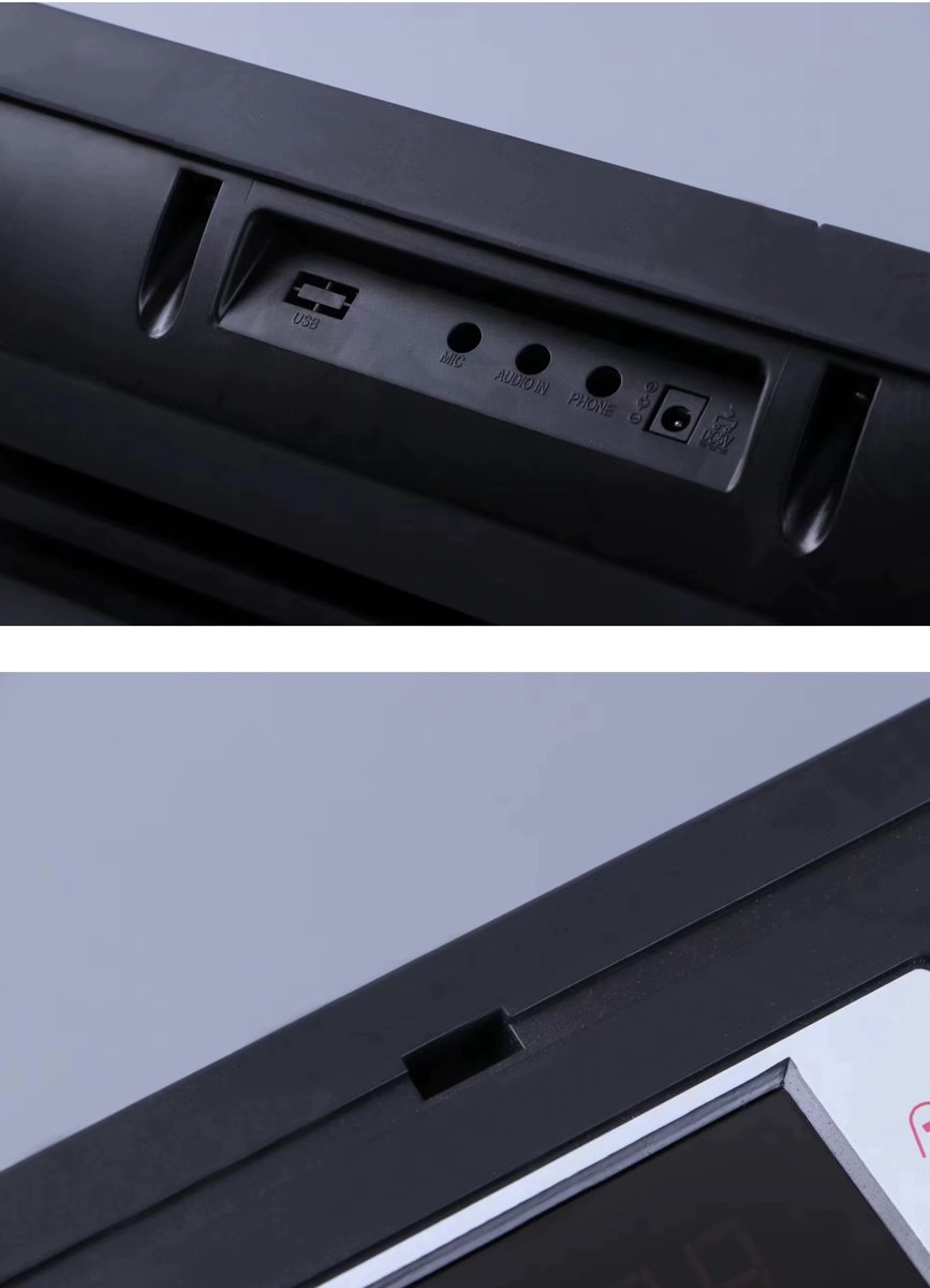 Elektronisch Keyboard 61 Toetsen met Microfoon en USB