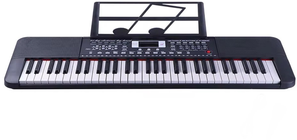 Elektronisch Keyboard 61 Toetsen met Microfoon en USB