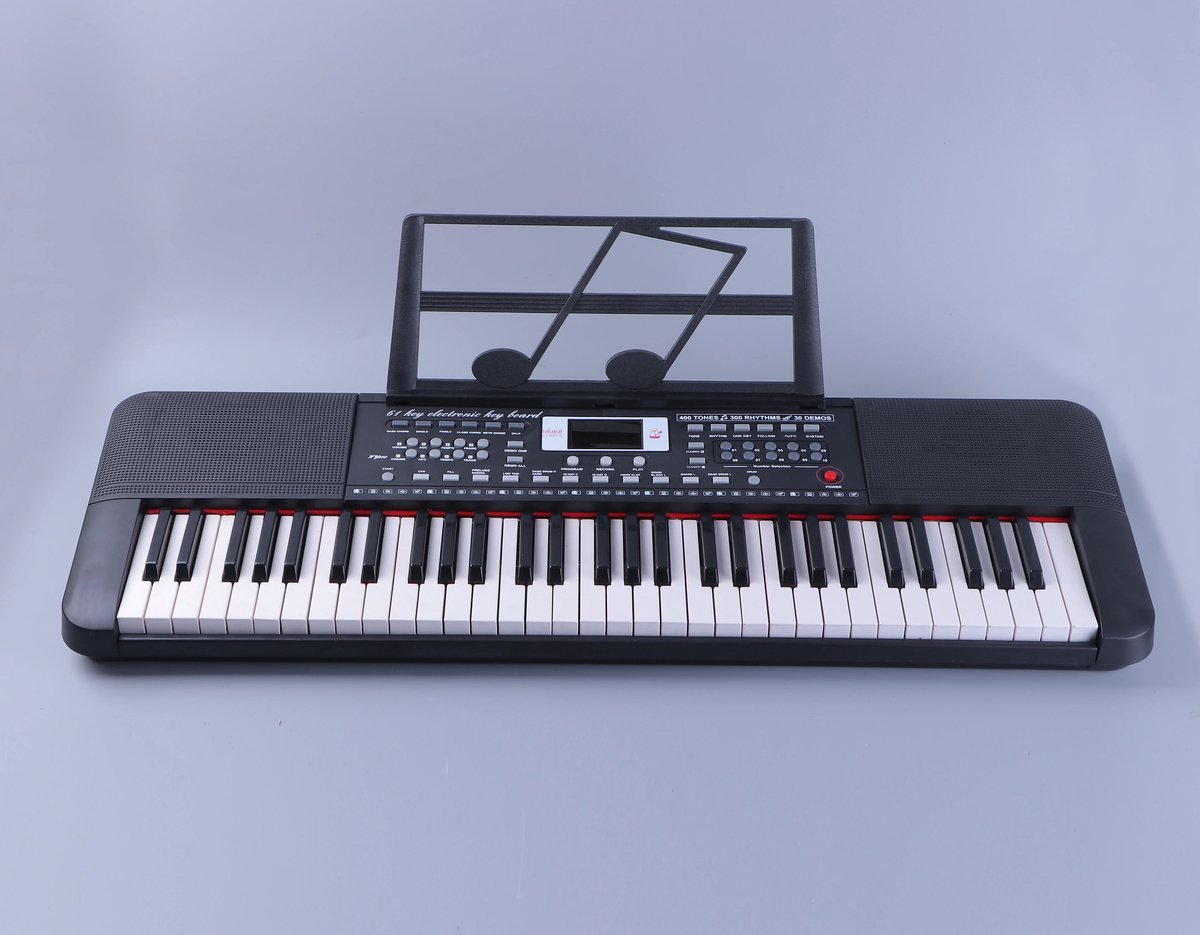 Elektronisch Keyboard 61 Toetsen met Microfoon en USB