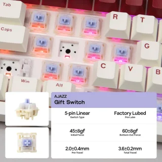 EPOMAKER Ajazz AK820 PRO 75% Mechanical Keyboard