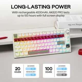 EPOMAKER Ajazz AK820 PRO 75% Mechanical Keyboard
