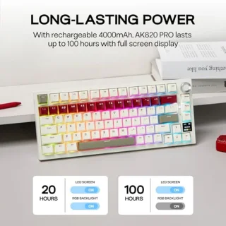 EPOMAKER Ajazz AK820 PRO 75% Mechanical Keyboard