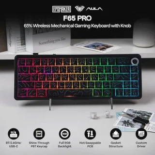 EPOMAKER x AULA F65 Pro 65% Mechanical Keyboard QWERTY US