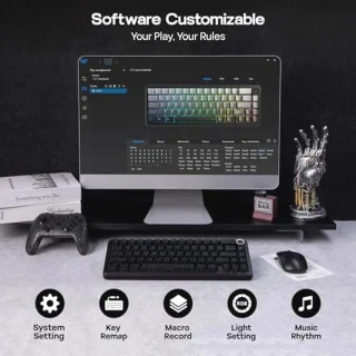 EPOMAKER x AULA F65 Pro 65% Mechanical Keyboard QWERTY US