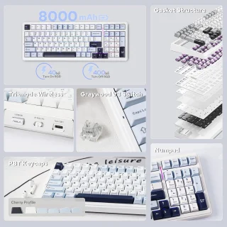 EPOMAKER xAULA F99 Wireless Mechanical Keyboard