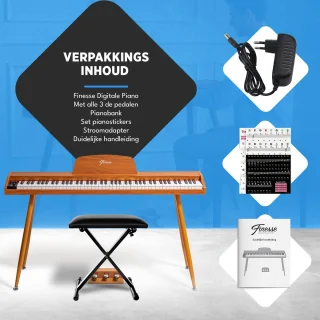 Finesse Digitale Piano 88-toetsen