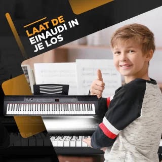 Finesse Digitale Piano 88 toetsen met statief en kruk