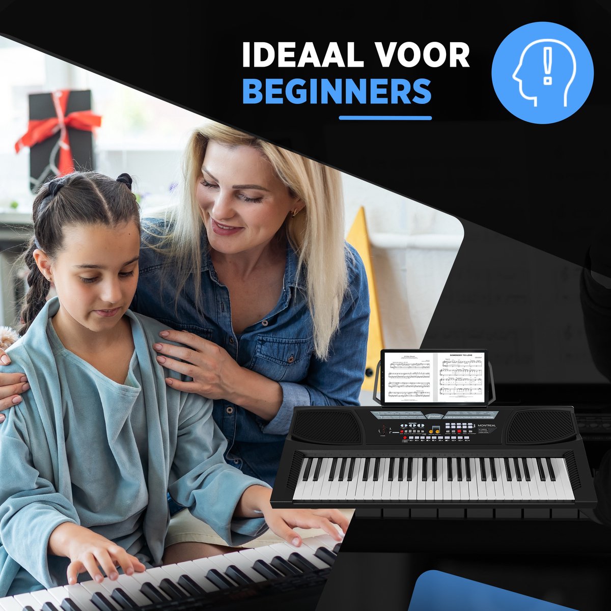 Finesse Keyboard Piano 54 Keys