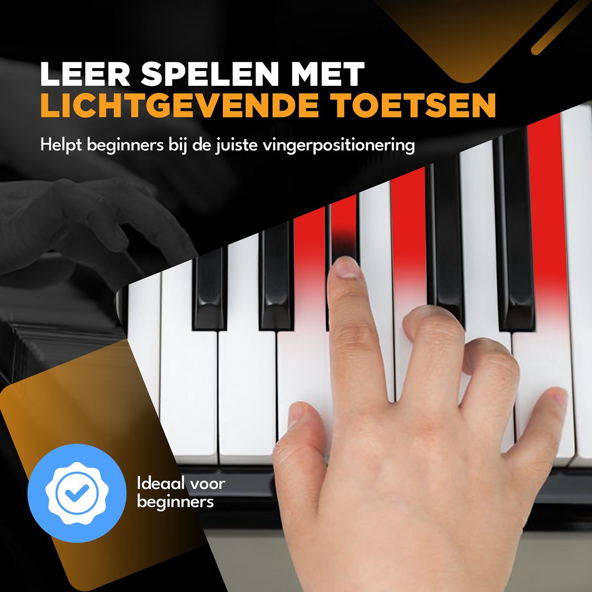 Finesse Keyboard Piano 61 Keys Digital Elektrische Piano